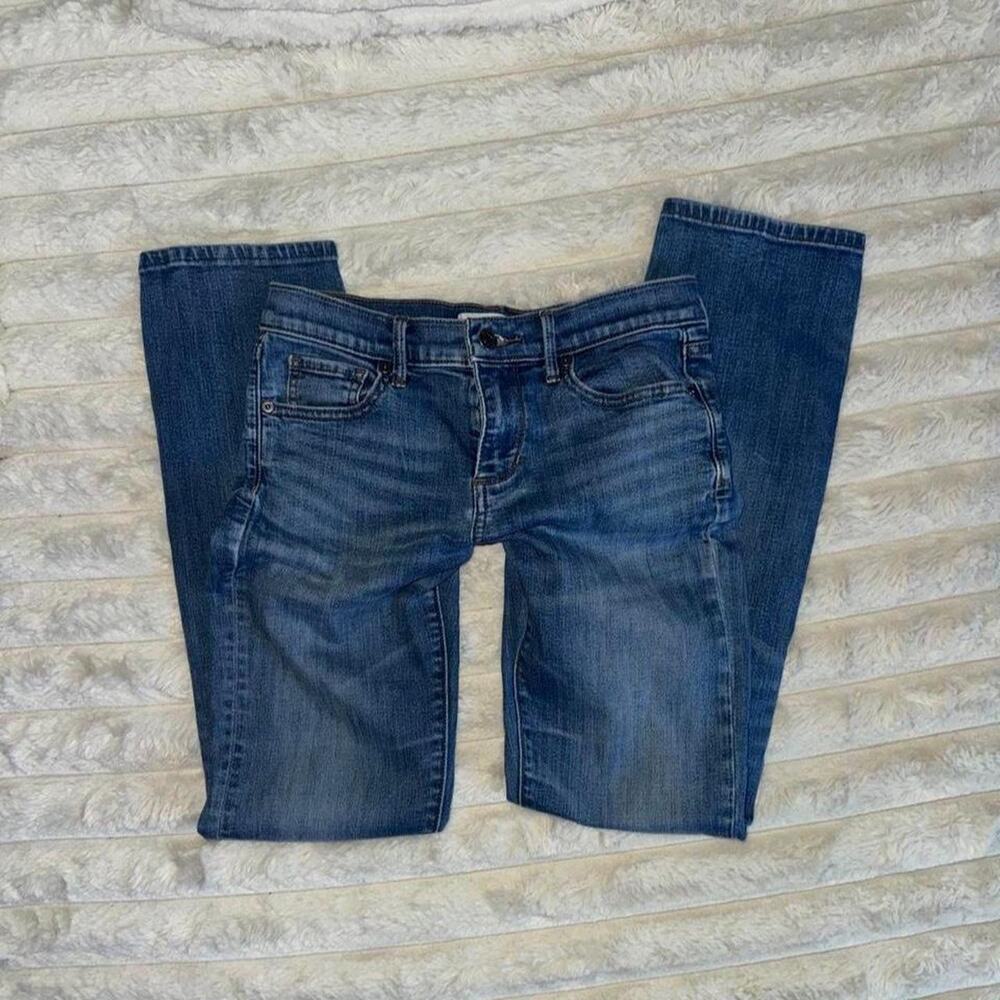 Banana republic blue bootcut jeans